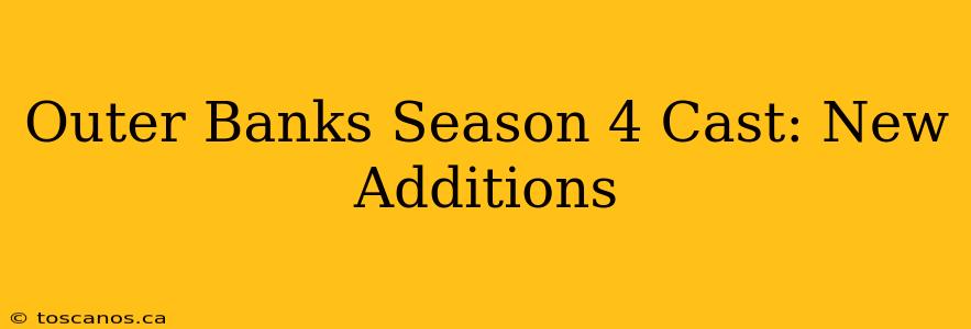 Outer Banks Season 4 Cast: New Additions