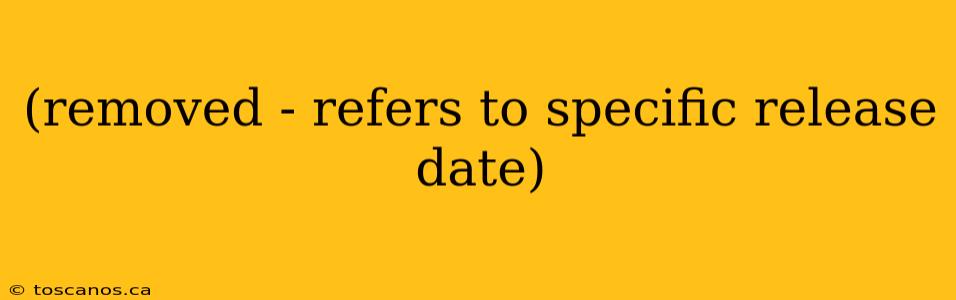 (removed - refers to specific release date)