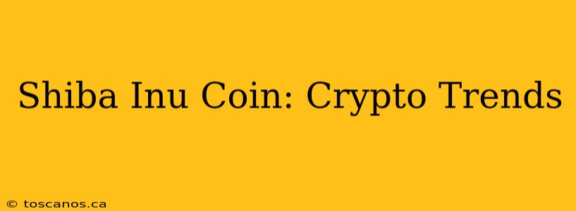 Shiba Inu Coin: Crypto Trends