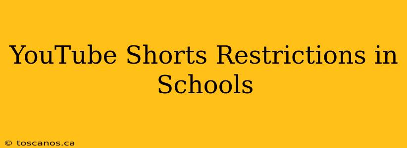 YouTube Shorts Restrictions in Schools