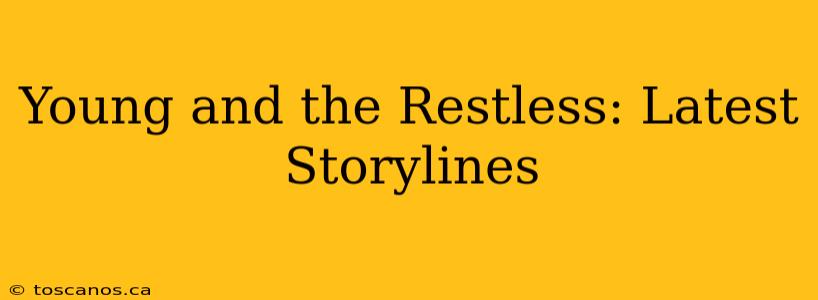 Young and the Restless: Latest Storylines